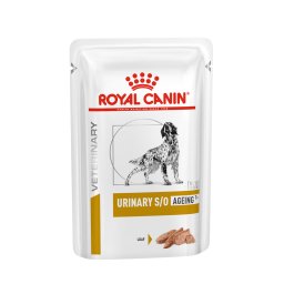 12x85g Canine Urinary S/O Ageing 7+ Mousse Royal Canin Veterinary comida húmida para cães