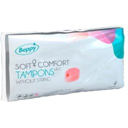Tampões Lubrificados Beppy Soft-Comfort 4 Unidades