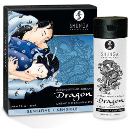 Cremes Sensíveis A Dragão Shunga Para Casal