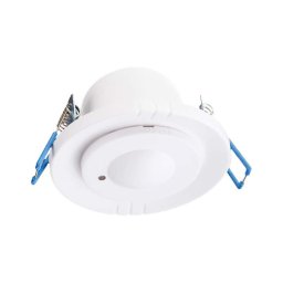 Sensor embutido de movimento por microondas 360° 230V branco
