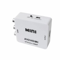 Conversor RCA/AV para HDMI 1080p - Branco