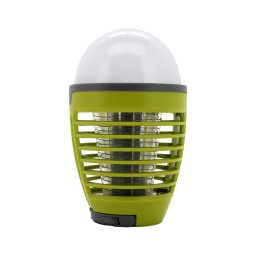 Candeeiro recarregável portátil LED com armadilha de insetos LED/2W/3,7V IPX4 verde