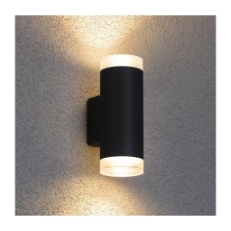 Brilagi - Iluminação de parede exterior MATERA 2xGU10/30W/230V IP54