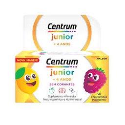 Centrum Junior Complemento A a Zinco 30 Comprimidos