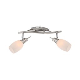 GLOBO 54983-2 - Foco noturno GILLIAN 2xE14/40W com interruptor