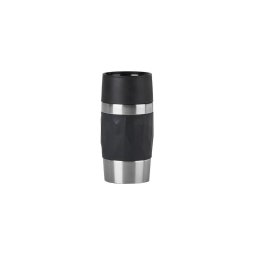 Tefal - Caneca térmica 300 ml COMPACT MUG aço inoxidável/preto