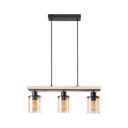 Rabalux 72083 - Candeeiro de teto NIYLAH 3xE27/25W/230V com cabo