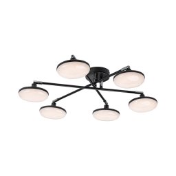Rabalux 71063 - Candeeiro integrado LED MADI LED/24W/230V 3000K preto