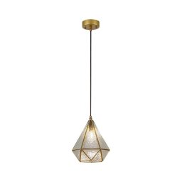 Rabalux 72245 - Candeeiro suspenso NORAH 1xE14/40W/230V dourado