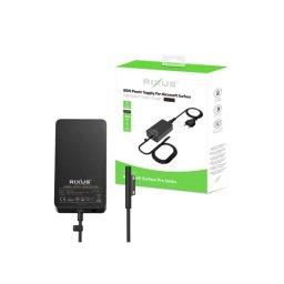 Carregador Portatil para Microsoft Surface 65W RIXUS RXLC40