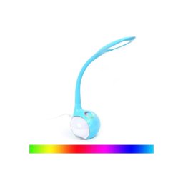 Lâmpada de mesa LED RGB dimmável 7W 230V azul