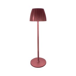 Lâmpada de mesa LED recarregável dimmável 2,7W 5V 3000-6000K 1800mAh castanha