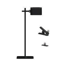Lâmpada de mesa LED dimmável magnética 4 em 1 LED/3W/5V 3000-6000K 1800 mAh pret