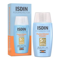 Isdin Protetor solar facial Sunscreen Fusion Water MAGIC SPF 50