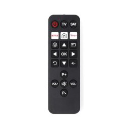 Nedis TVRC23SNBK - Comando universal TV 2xAAA