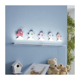 Eglo 96707 - Luz de parede de criança LED SPARINO 3xLED/1,8W/230V