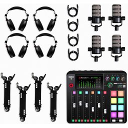 RODE Caster Pro II para 4 pessoas Bundle