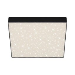 Briloner 7078-415 - Iluminação de teto LED STAR SKY LED/21W/230V 28x28 cm preto