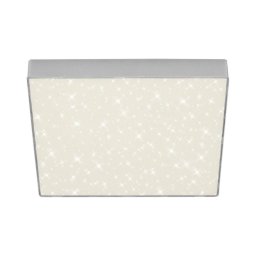 Briloner 7078-414 - Iluminação de teto LED STAR SKY LED/21W/230V 28x28 cm prateado