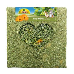 450g JR Farm Cubo de feno com flores