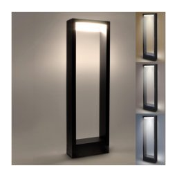 Brilagi - Lâmpada LED exterior RAGUSA LED/7W/230V 3000/4000/6000K preta IP54 50