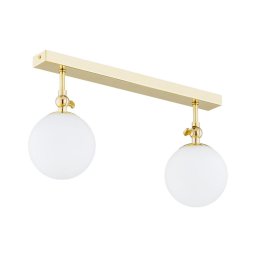 Argon 0844 - Candelabro montado à superfície de casa de banho LATINA 2xE14/7W/230V IP44 latão