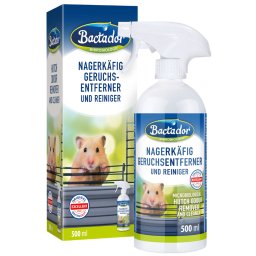 Bactador Produto de limpeza para gaiolas de pequenos animais 500 ml