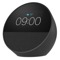 Assistente Virtual Amazon Alexa Echo Spot 2024 - Preto