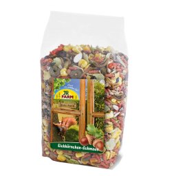 2x600 g banquete dos esquilos JR Garden comida para pequenos animais