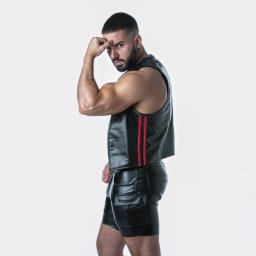 Colete Rub It Bar Vest Locker Gear Vermelho