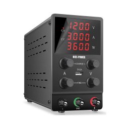 Fonte de energia de laboratório 0-120V/0-3A