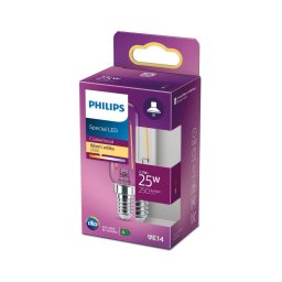 Lâmpada de frigorífico LED VINTAGE Philips T25L E14/2,1W/230V 2700K
