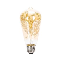 Lâmpada com Filamento LED ST64 E27/1,2W/230V 2500K - Aigostar