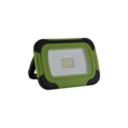 Holofote LED recarregável SAMSUNG CHIP LED/10W/3,7V IP44 6400K 3600 mAh verde