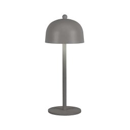 Lâmpada de mesa LED recarregável dimmável 1W 5V 3000-6000K 1800mAh cinza