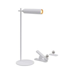 Lâmpada de mesa LED dimmável magnética 3W 5V 4000K 1500mAh branca