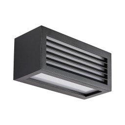 Rabalux 77100 - Iluminação de parede exterior LED LUBLIN LED/10W/230V IP54 preto