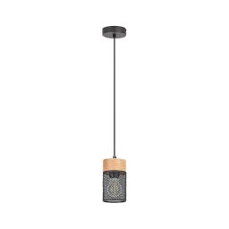Rabalux 72041 - Candeeiro CALLUM 1xE27/25W/230V carvalho