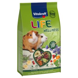 5x600g Life Wellness Vitakraft alimento para porquinhos-da-índia