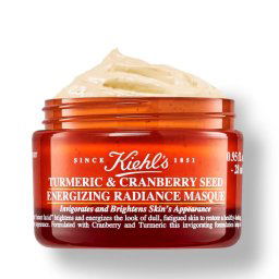 Kiehl's Máscaras e esfrega Turmeric & Cranberry Seed Energizing Radiance Masque Máscara facial que ilumina e energiza a pele