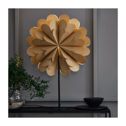 Markslöjd 705950 - Decoração de Natal MARAVILLA 1xE14/25W/230V 68 cm dourado/preto