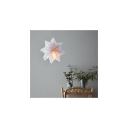 Markslöjd 705836 - Decoração de Natal NEELA 1xE14/25W/230V Ø 43 cm branca