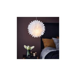 Markslöjd 705842 - Decoração de Natal SOLINA 1xE14/25W/230V d. 48 cm branco