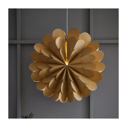 Markslöjd 705949 - Decoração de Natal MARAVILLA 1xE14/25W/230V d. 60 cm dourado