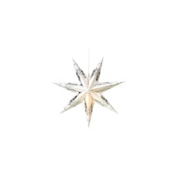 Markslöjd 705549 - Decoração de Natal TILDE 1xE14/25W/230V d. 45 cm branco/preto
