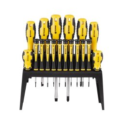 Fieldmann - Conjunto de chaves de fendas com um suporte 18 pcs