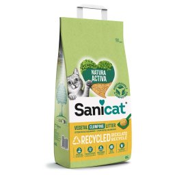 2x6l Natura Activa Corn Cob Sanicat areia para gatos