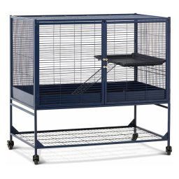 Savic Royal Suite 100, Gaiola para roedores - azul marinho 99,8x63,2x99cm