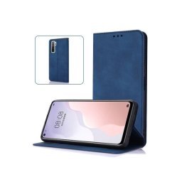 Capa OPPO A53, OPPO A53s Flip Book Azul