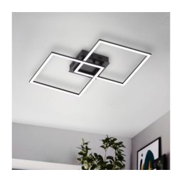 Eglo 75553 - Candelabro integrado LED com regulação PALMAVES LED/28W/230V 3000-6500K + CR
